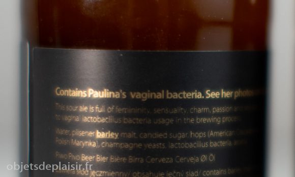 bière aux bactéries vaginales