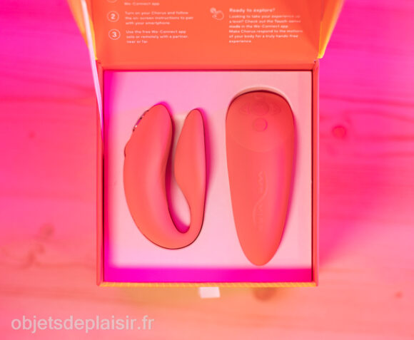 We Vibe Chorus : un sextoy connecté intuitif pour couple