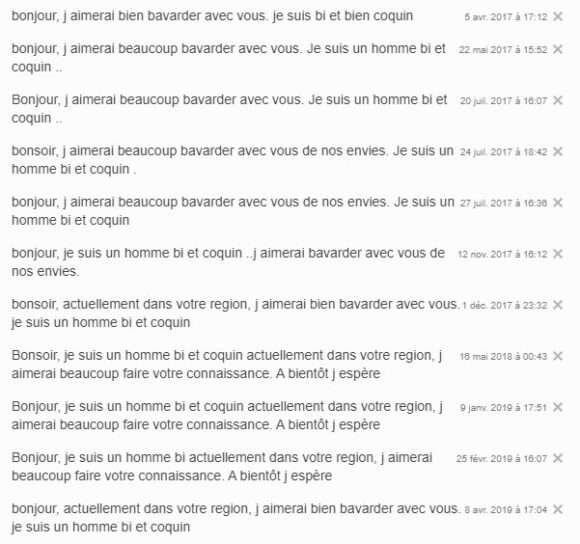 Erreur n°4 sur les sites libertins : abuser du copier-coller