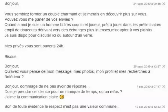 Erreur n°2 sur les sites libertins : s'impatienter Erreur n°2 sur les sites libertins : s'impatienter