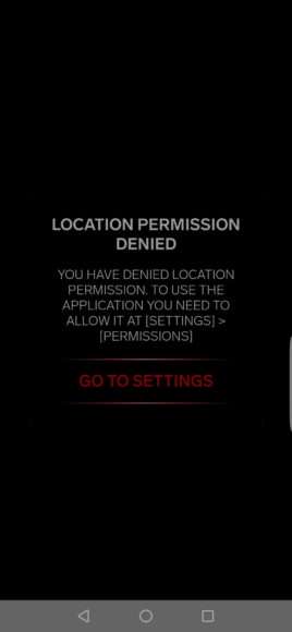 Lelo F1s demo app : permissions de localisation