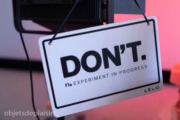 Don't. F1s experiment in progress