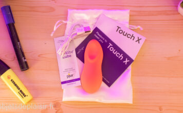 We Vibe Touch X : un mini vibro moelleux et puissant