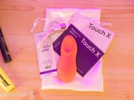 We Vibe Touch X : un mini vibro moelleux et puissant