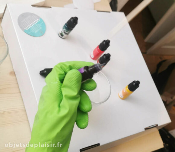 Fabriquer un gode en silicone : les colorants