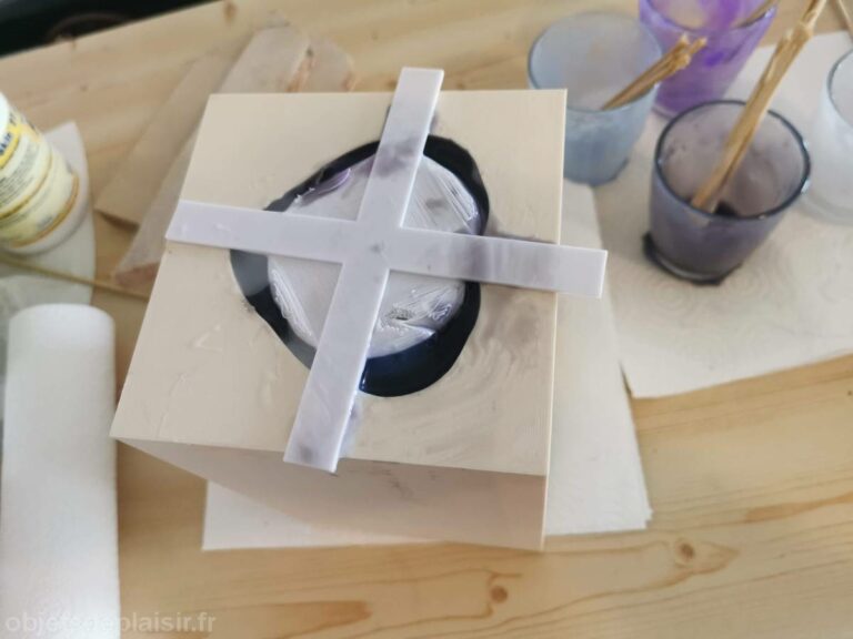 Fabriquer un gode en silicone (5/6) moulage du sextoy Objets de plaisir