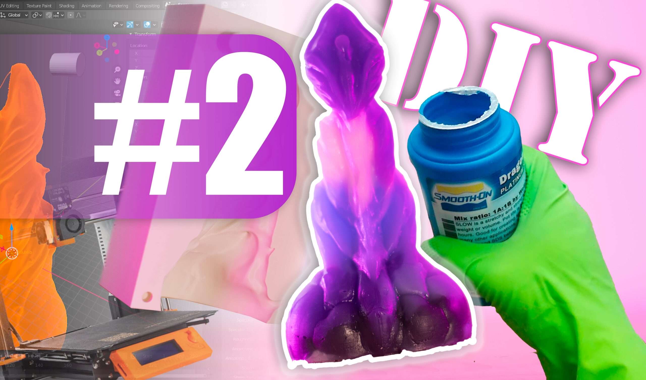 Fabriquer un gode en silicone (2/6) : matriel | Objets de plaisir