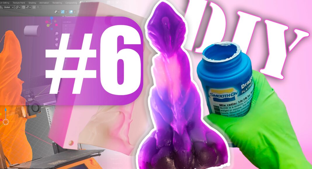 Fabriquer un gode en silicone (6/6) : Alva, le résultat