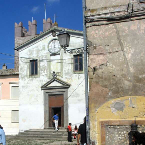 L'église Santissimo Nome di Gesù à Calcata