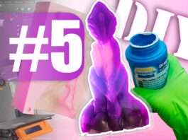 Fabriquer un gode en silicone (5/6) : moulage du sextoy