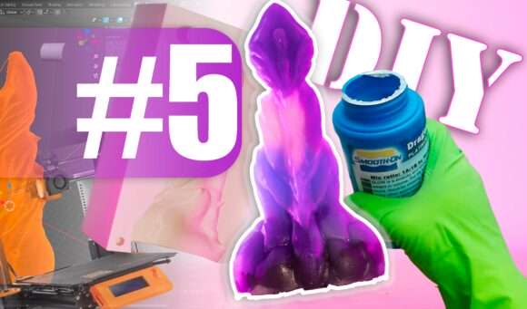 Fabriquer un gode en silicone (5/6) : moulage du sextoy