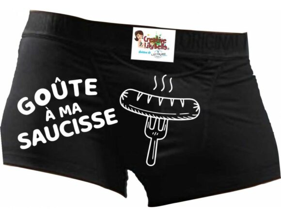 slip goûte à ma saucisse