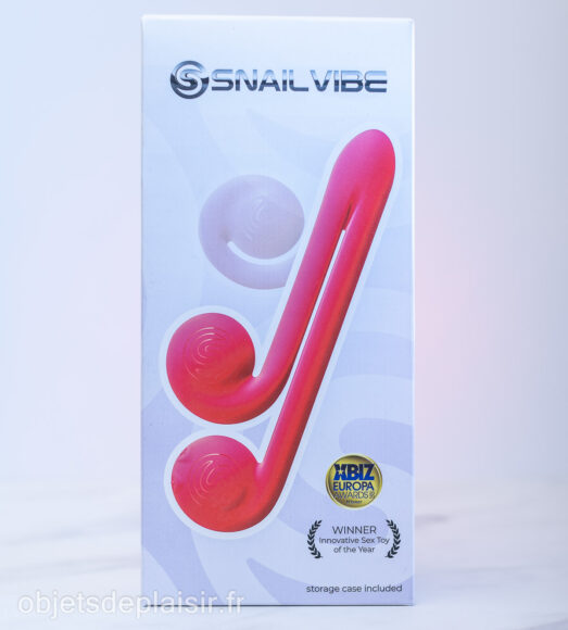 Packaging du Snail Vibe