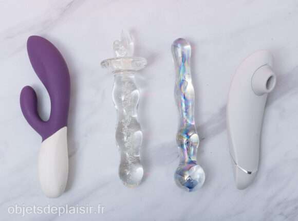 Le Lelo Ina 2, le Glow and Beyond, le Sensual Glass et le Womanizer Premium 2