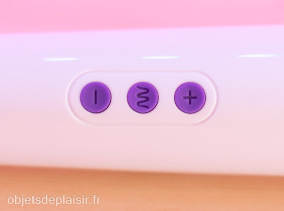 Commandes de la Deluxe Wand Lovehoney