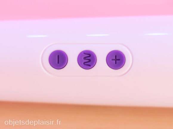 Commandes de la Deluxe Wand Lovehoney