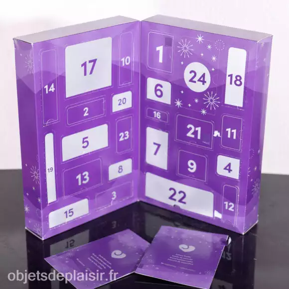 calendrier de l'Avent sextoys espaceplaisir x Womanizer 2023