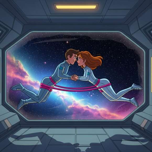 Sexe dans l'espace : le missionnaire élastique