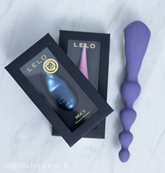 Les Lelo Nea 3, Dot Travel et Soraya Beads
