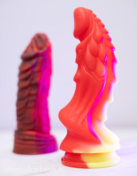 Les godes Fantasm Tales Red Dragon et Fire Dragon Creature Cocks