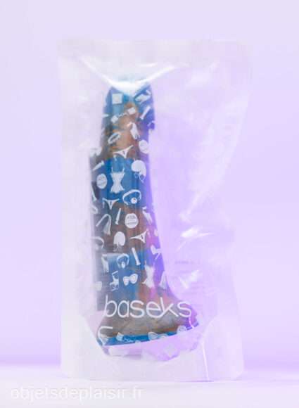 Le gode Baseks Galaxy dans son emballage