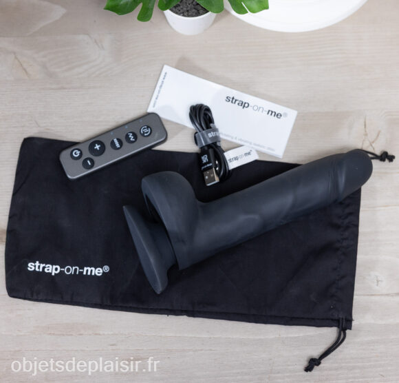 Dildo Réaliste Rotatif vibrant Strap-on-me