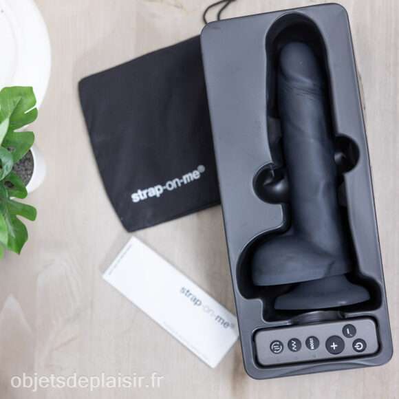 gode rotatif Strap-on-me
