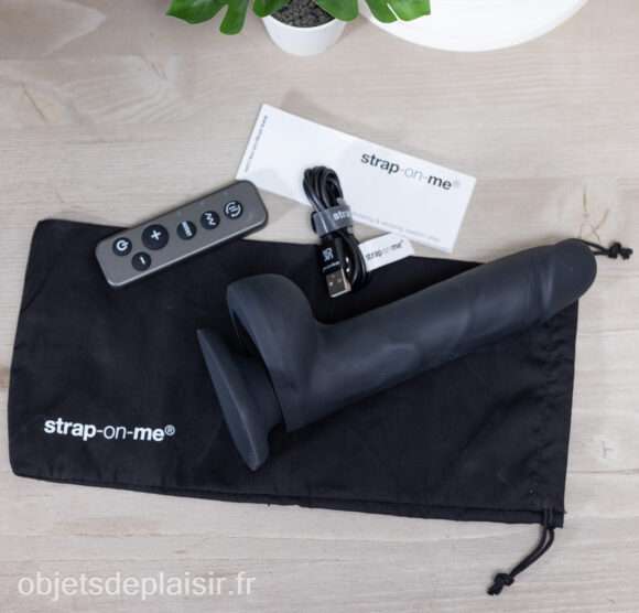 Dildo Réaliste Rotatif vibrant Strap-on-me